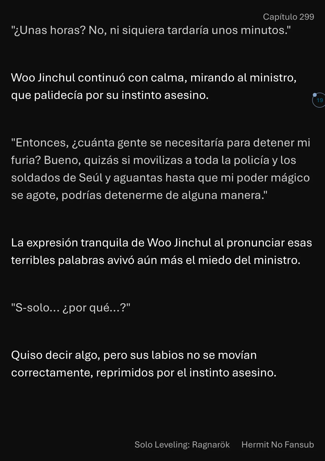 Página 20 del Manga