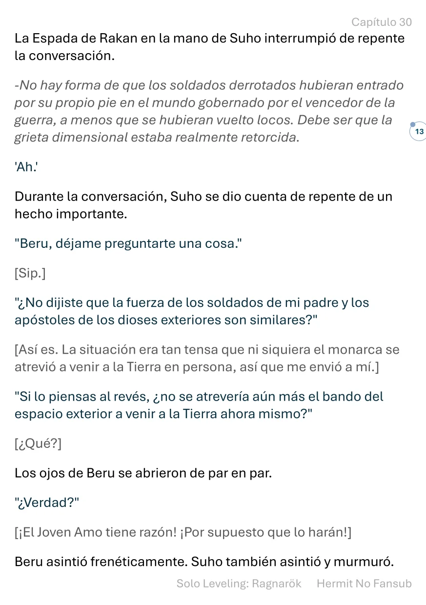 Página 14 del Manga