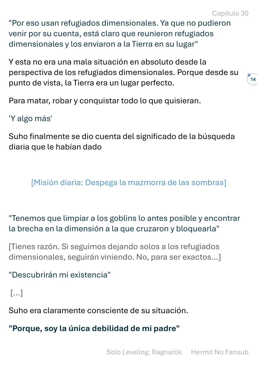 Página 15 del Manga