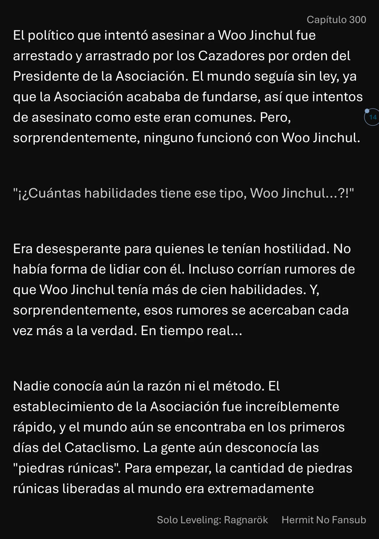 Página 15 del Manga