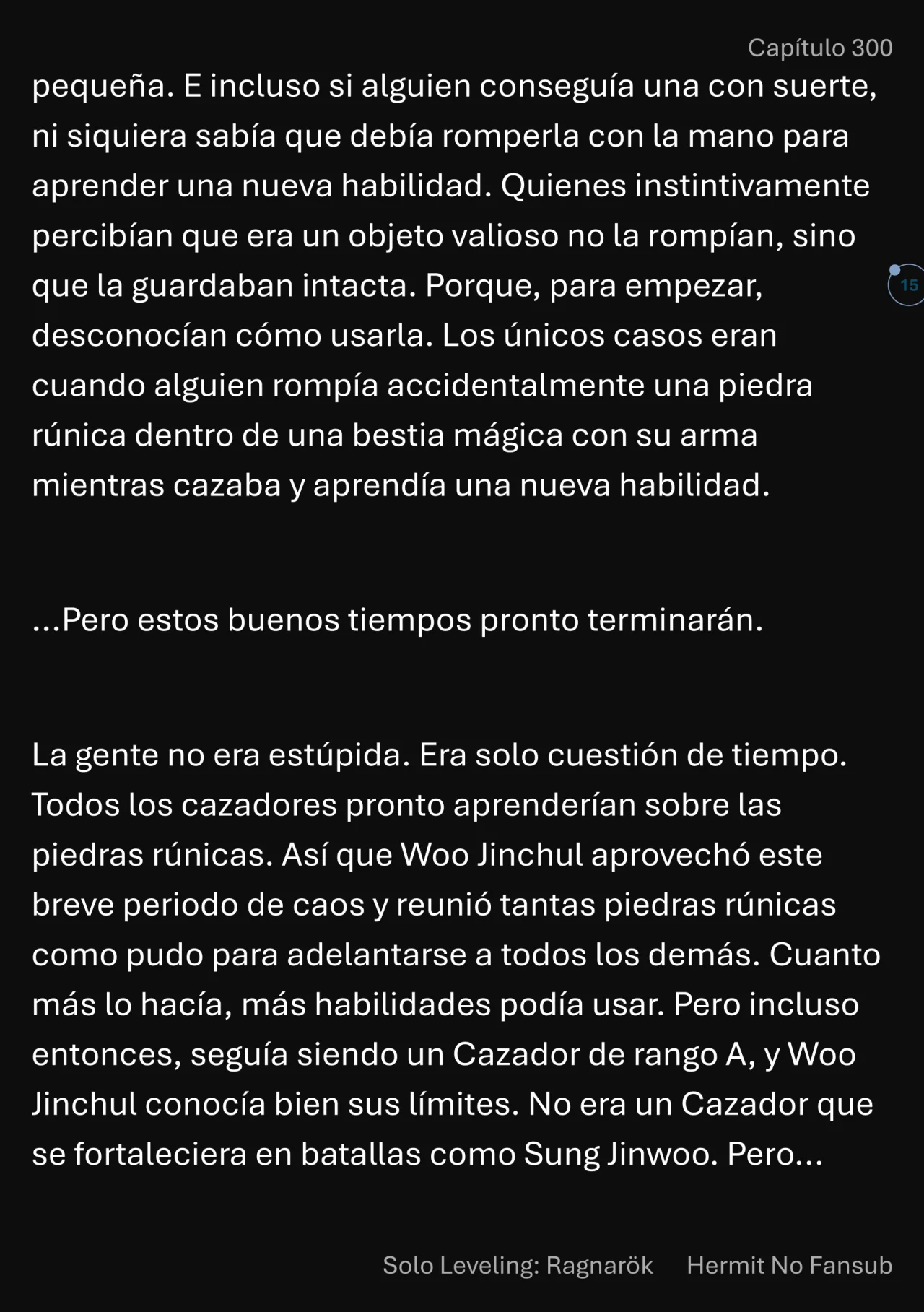 Página 16 del Manga