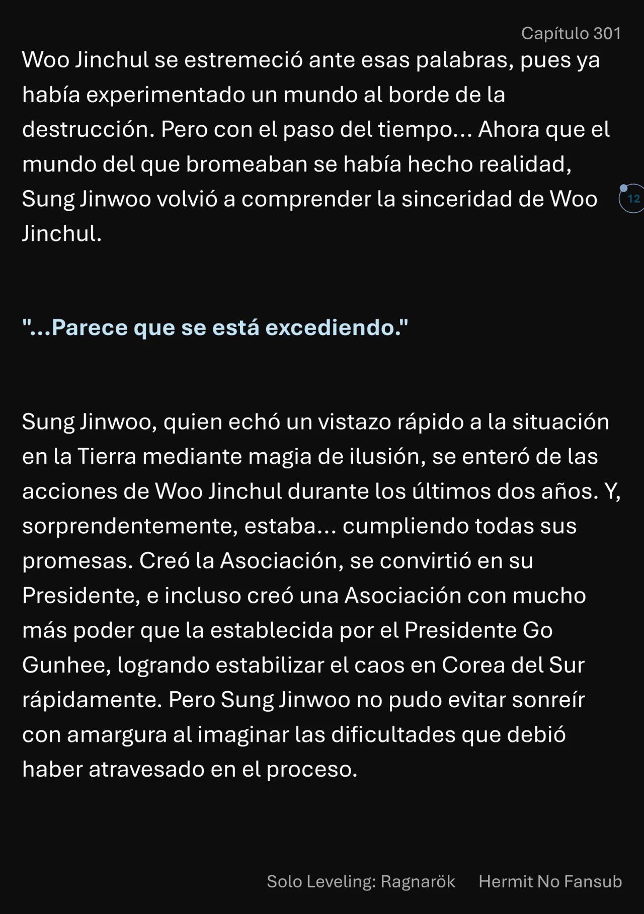 Página 13 del Manga