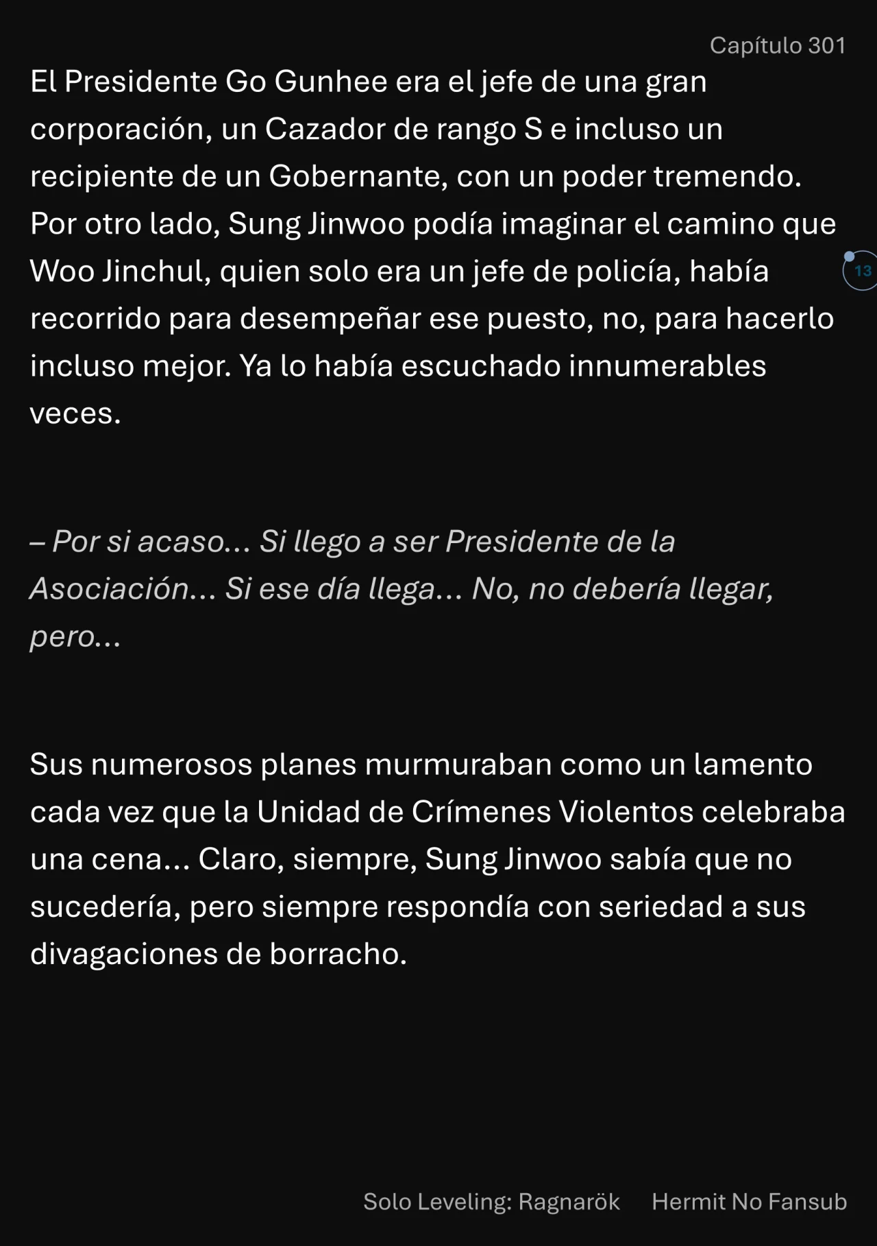 Página 14 del Manga