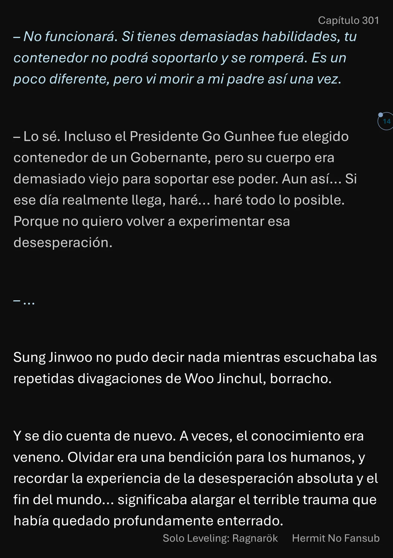 Página 15 del Manga