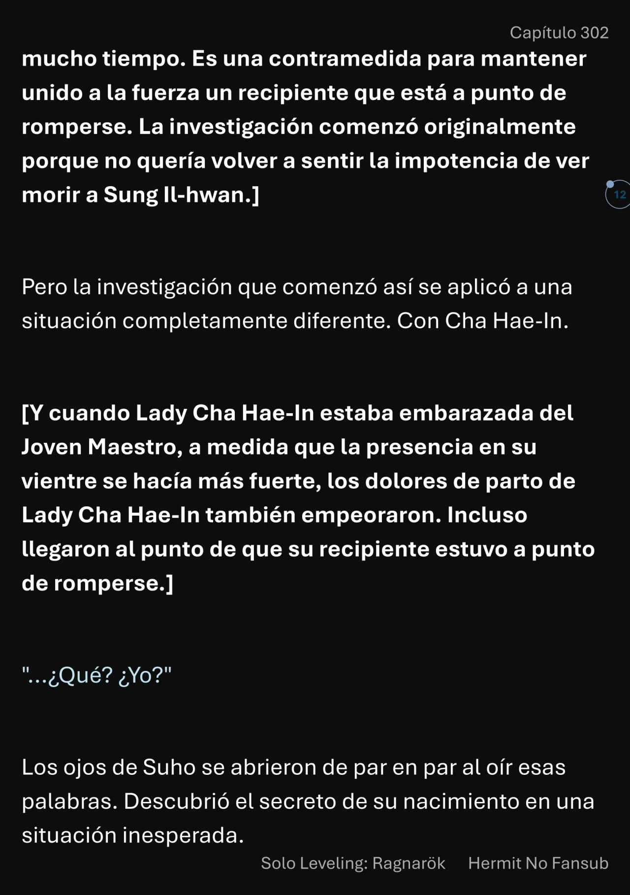 Página 13 del Manga