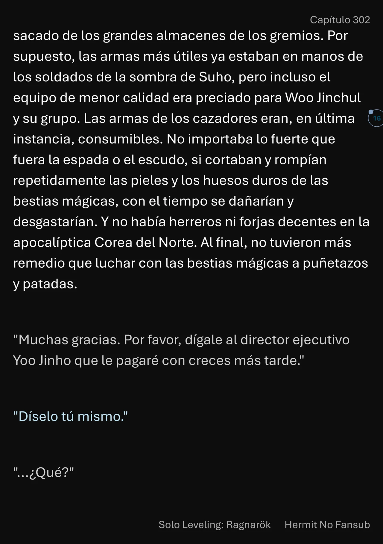 Página 17 del Manga