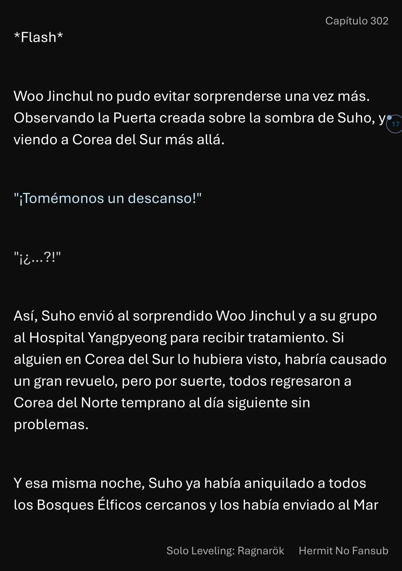 Página 18 del Manga