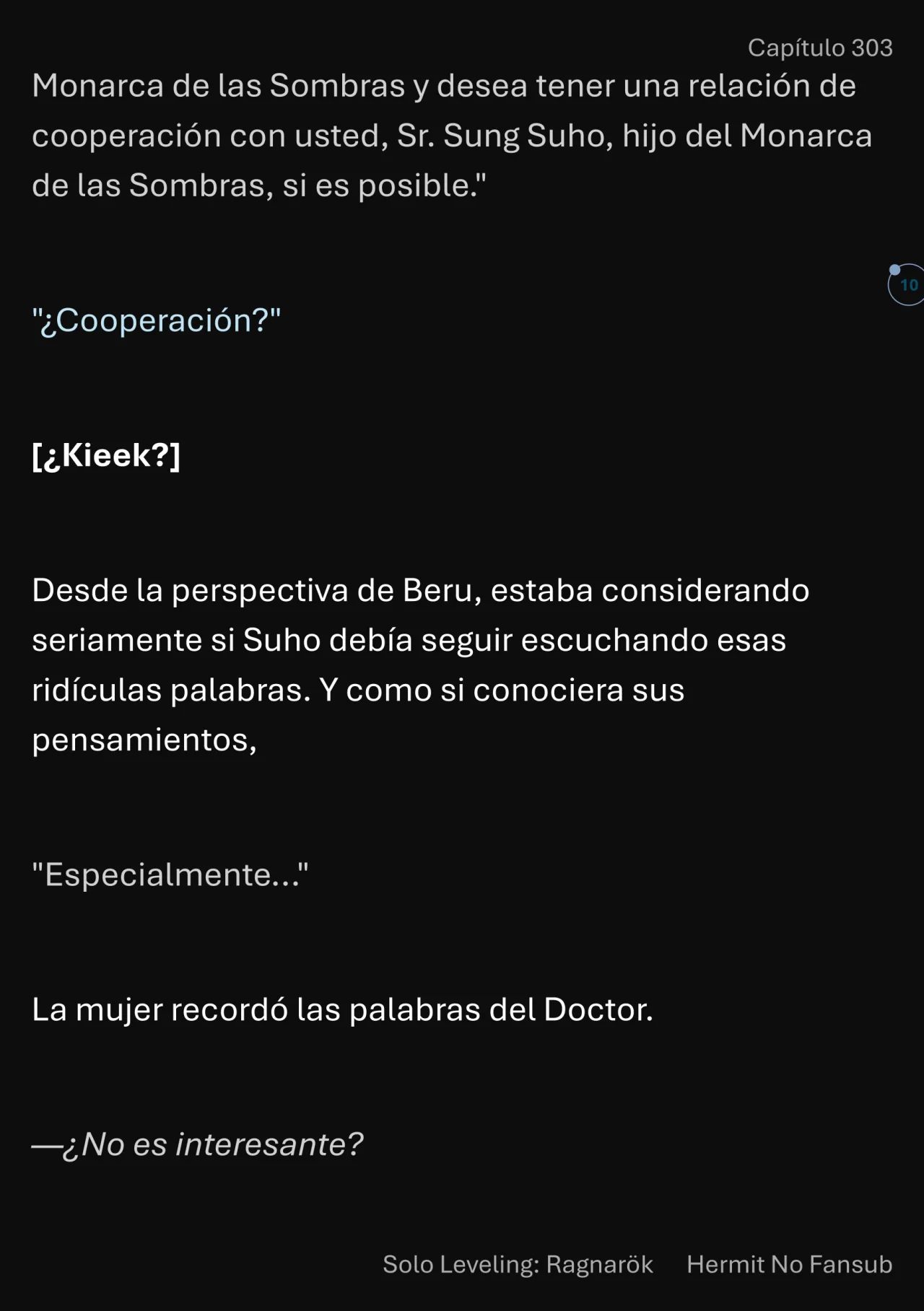 Página 11 del Manga