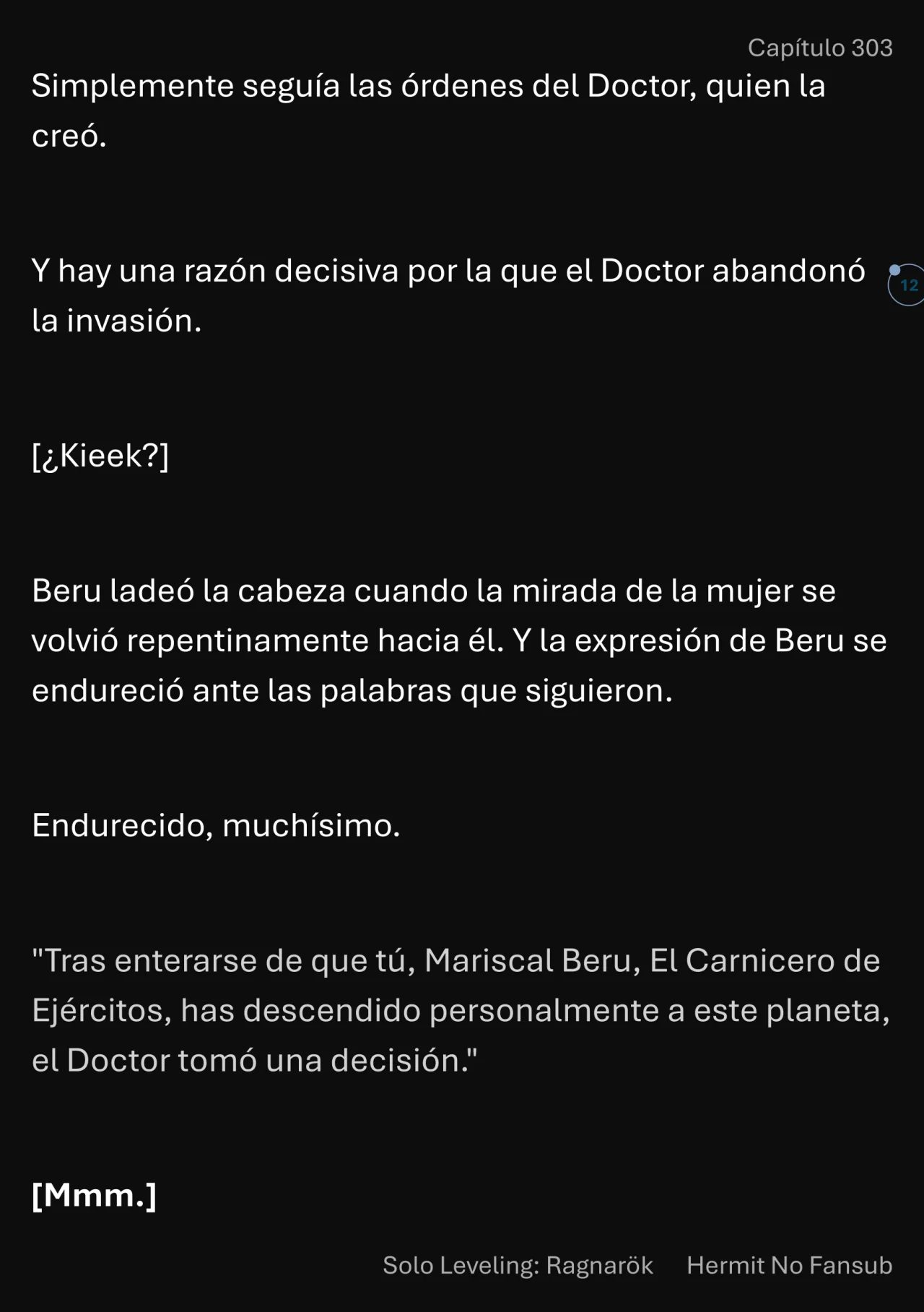 Página 13 del Manga