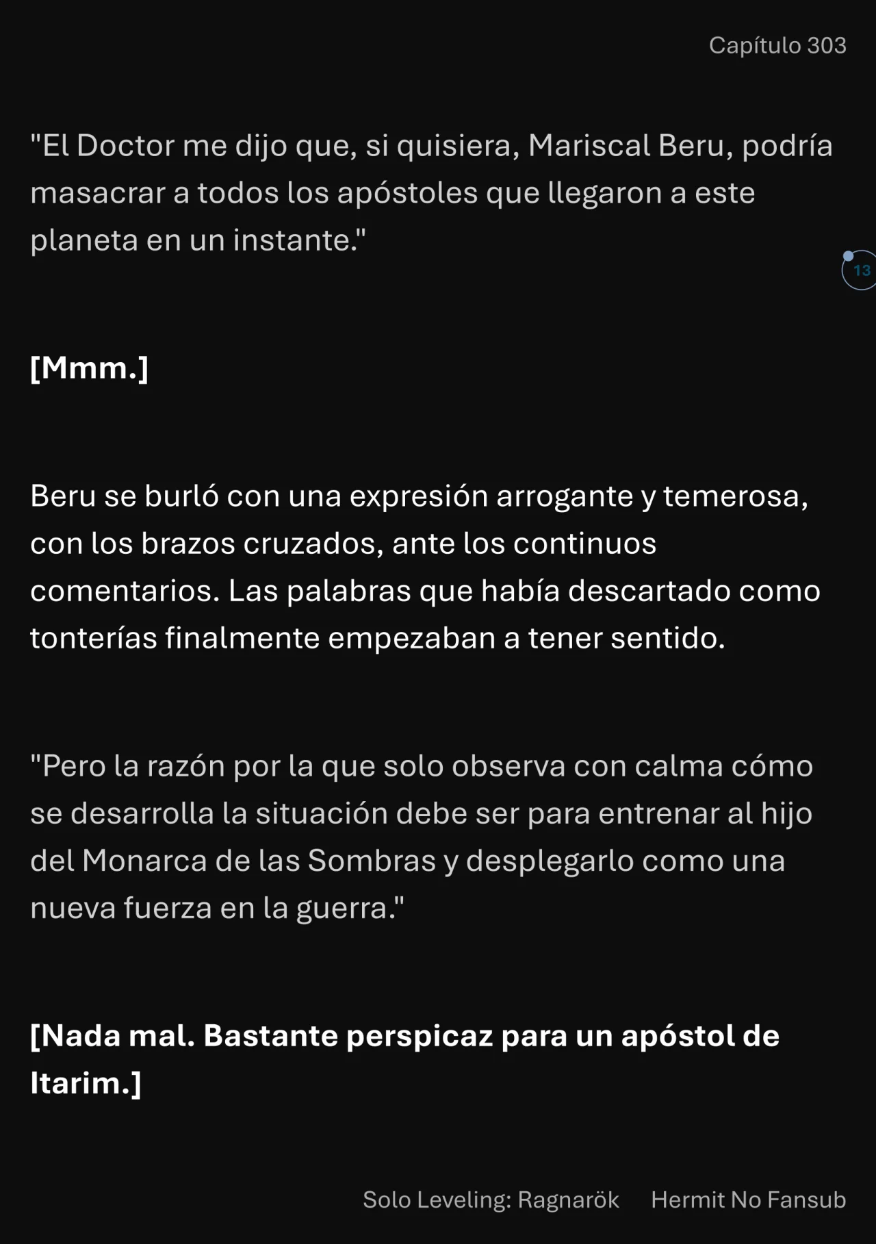 Página 14 del Manga