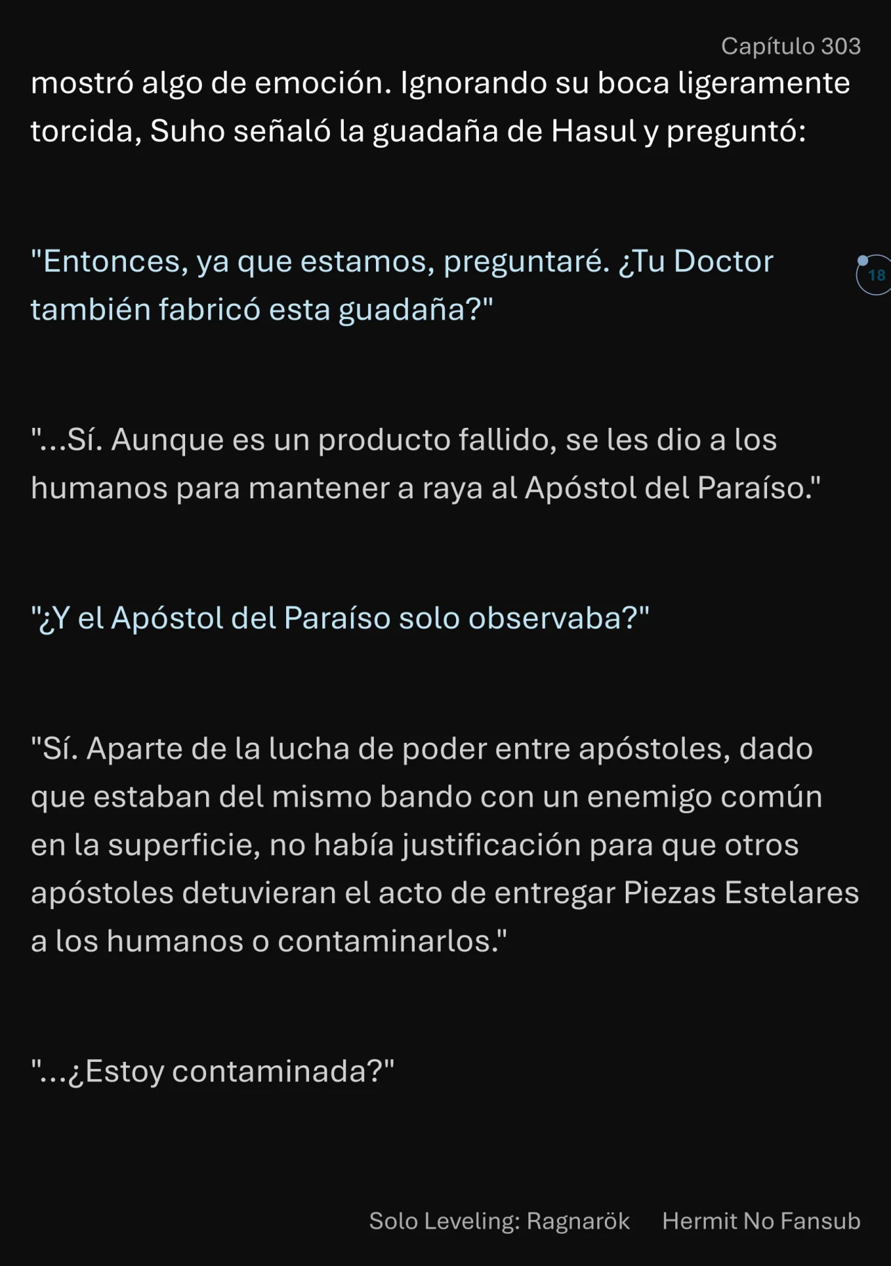 Página 19 del Manga