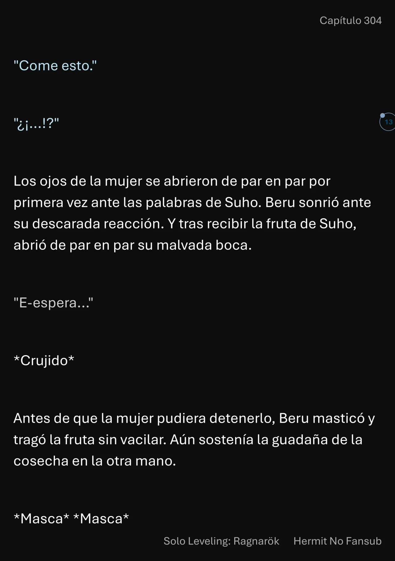 Página 14 del Manga