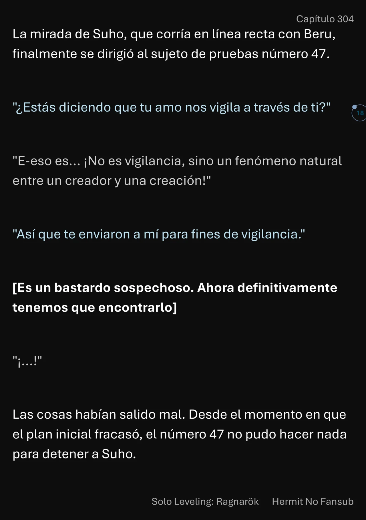 Página 19 del Manga