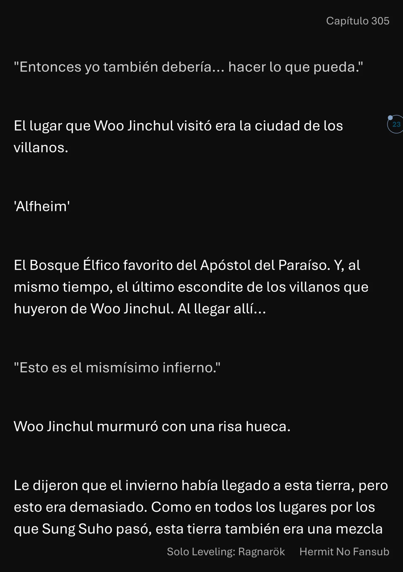 Página 24 del Manga