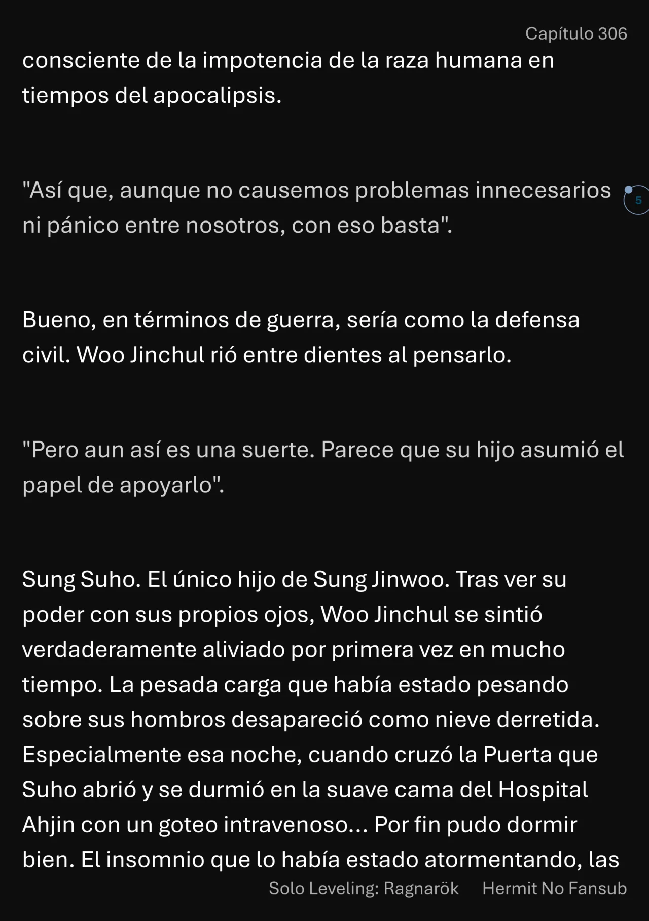 Página 6 del Manga