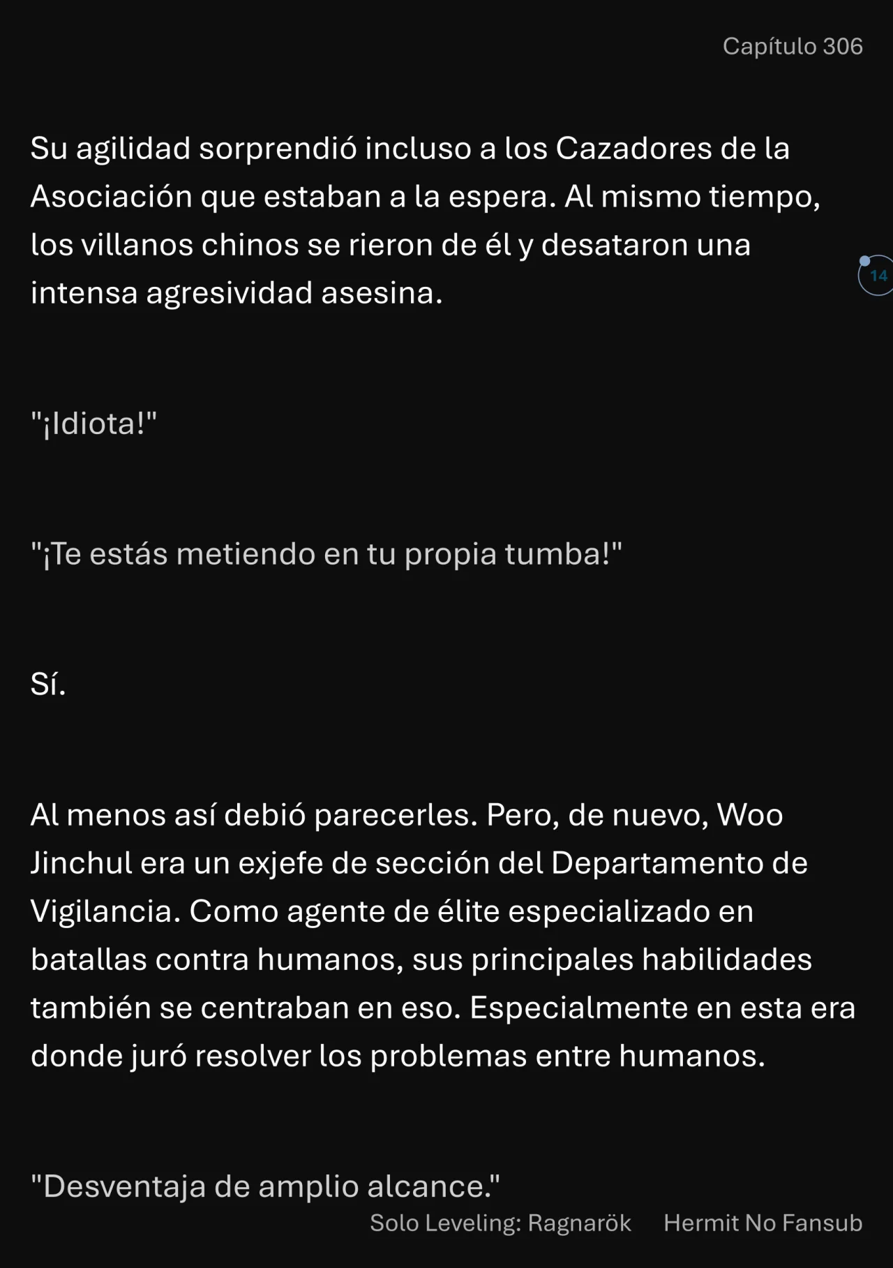 Página 15 del Manga