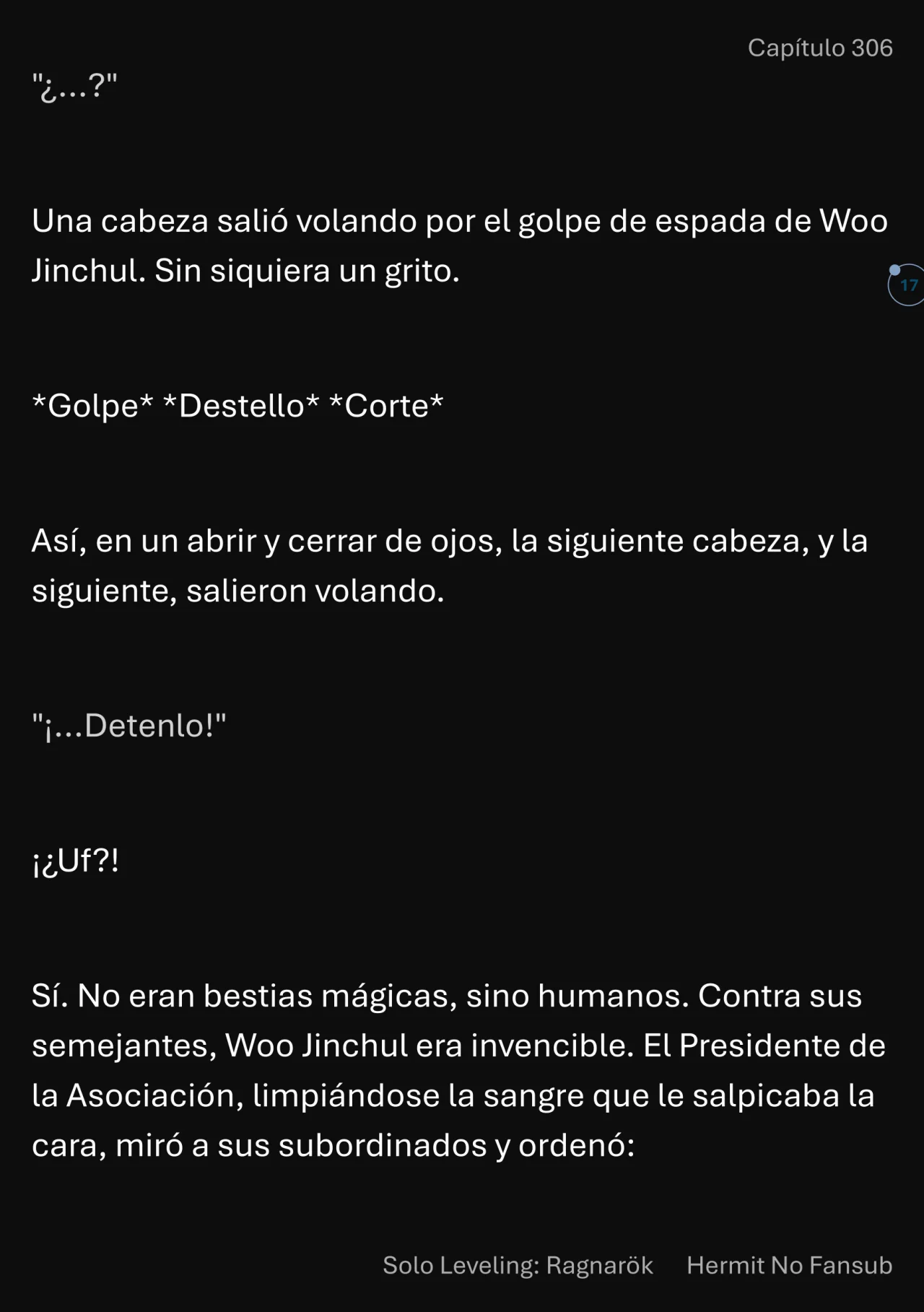 Página 18 del Manga