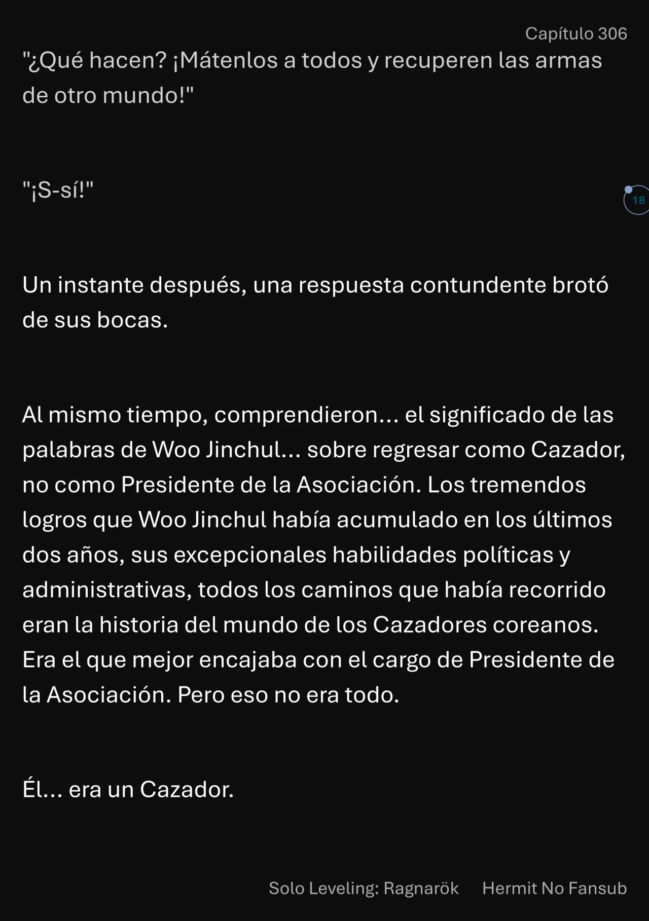 Página 19 del Manga