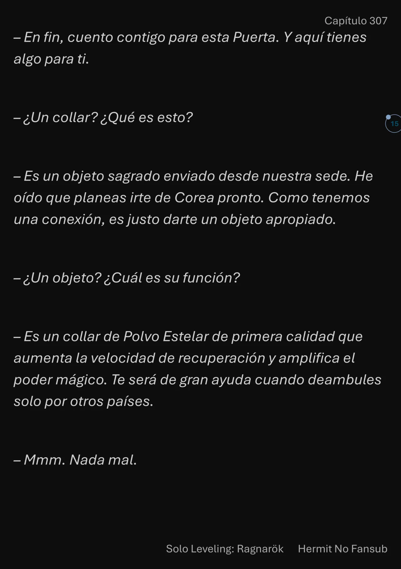 Página 16 del Manga