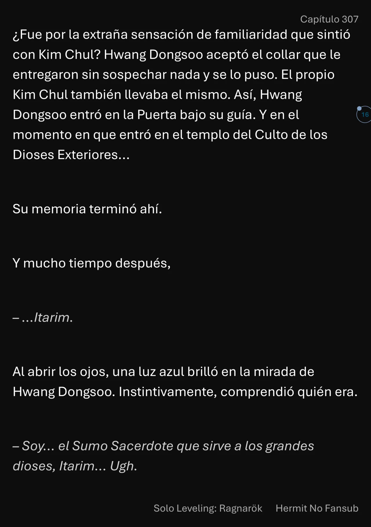 Página 17 del Manga