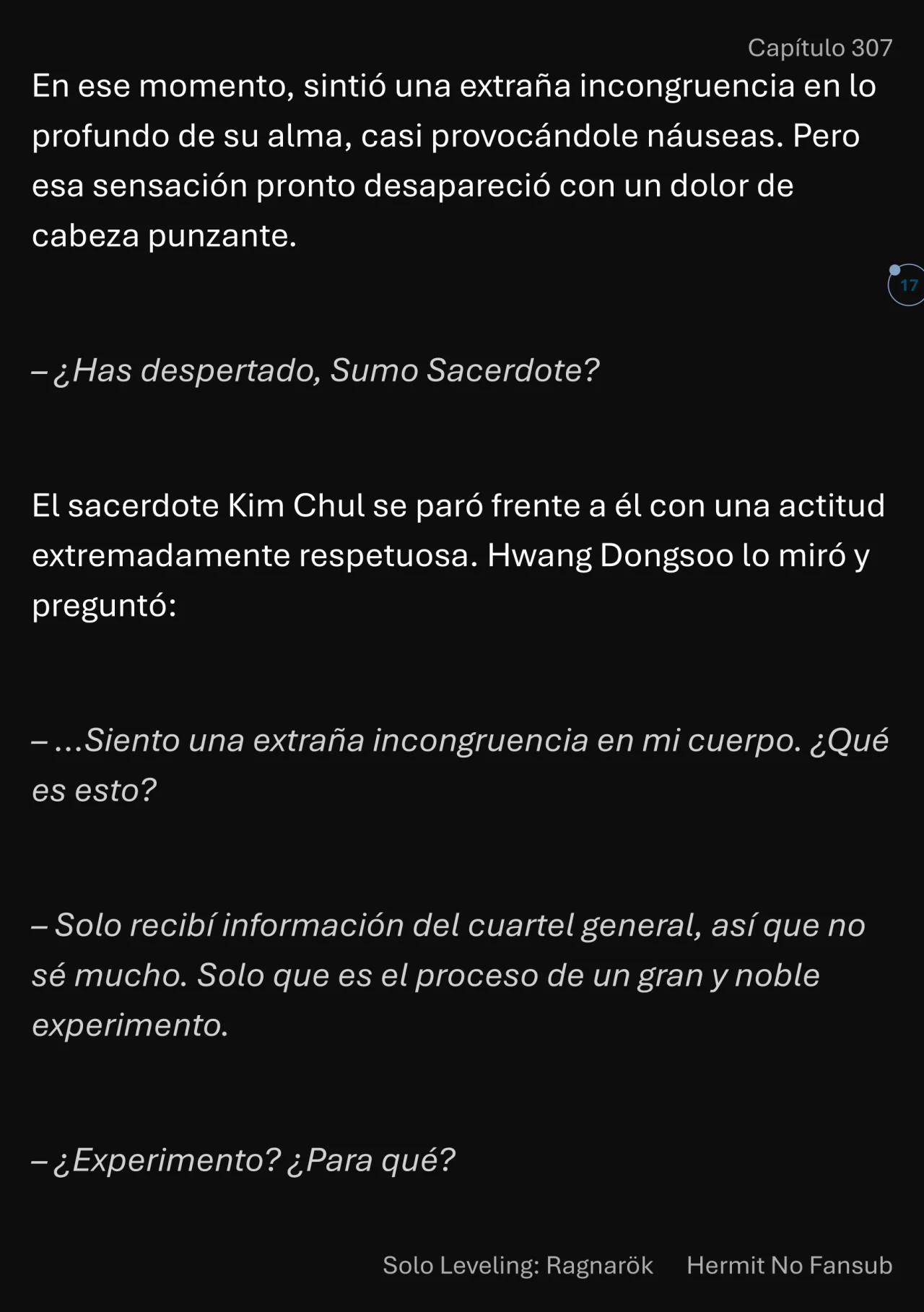 Página 18 del Manga