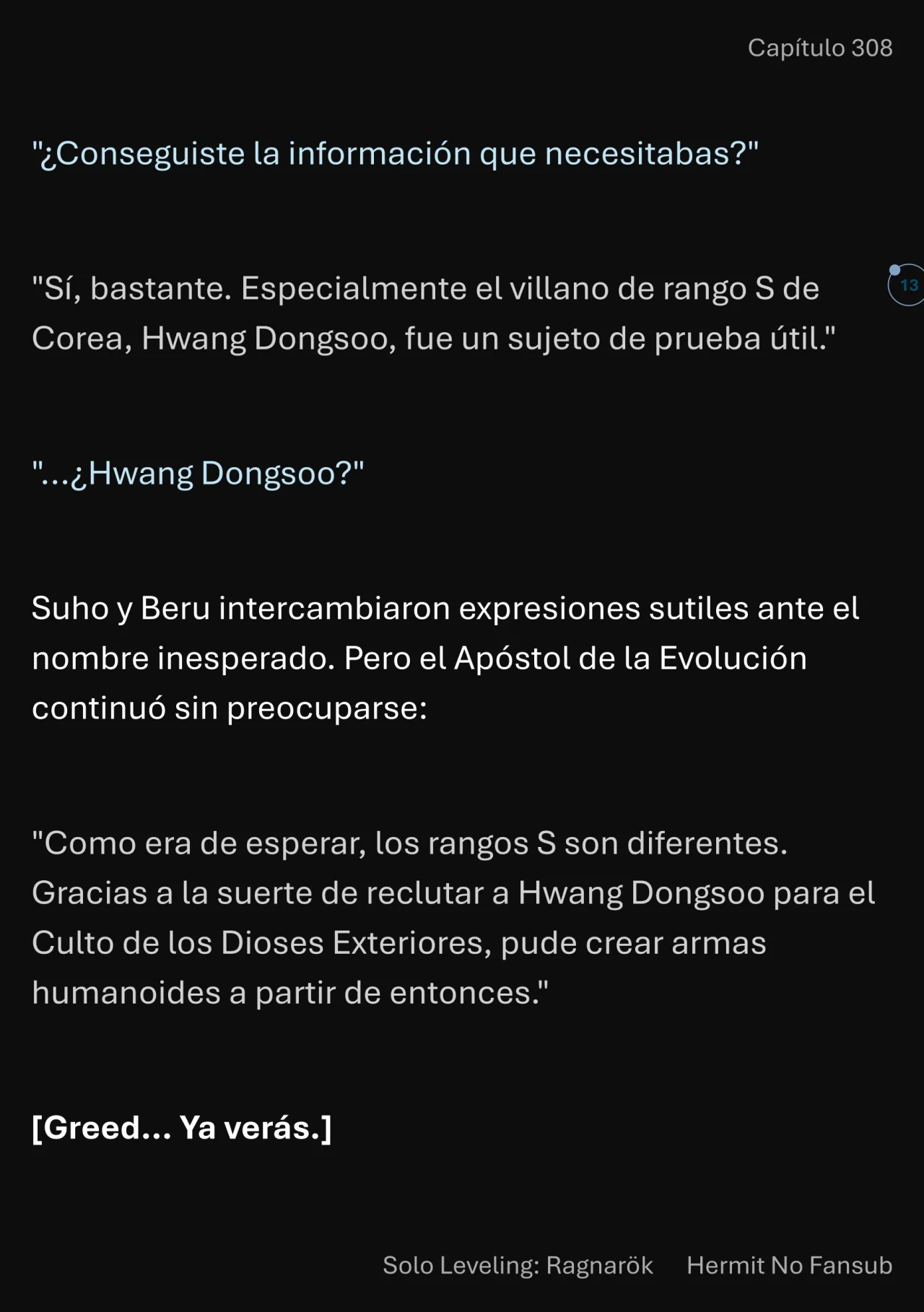 Página 14 del Manga