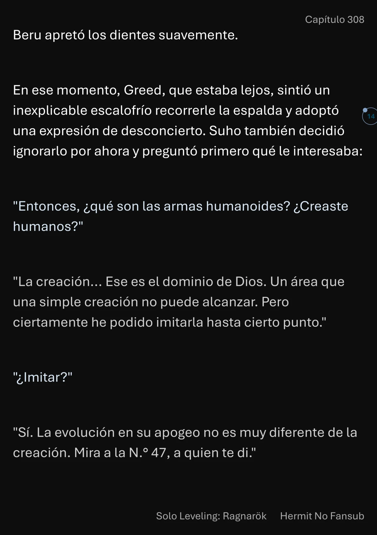 Página 15 del Manga