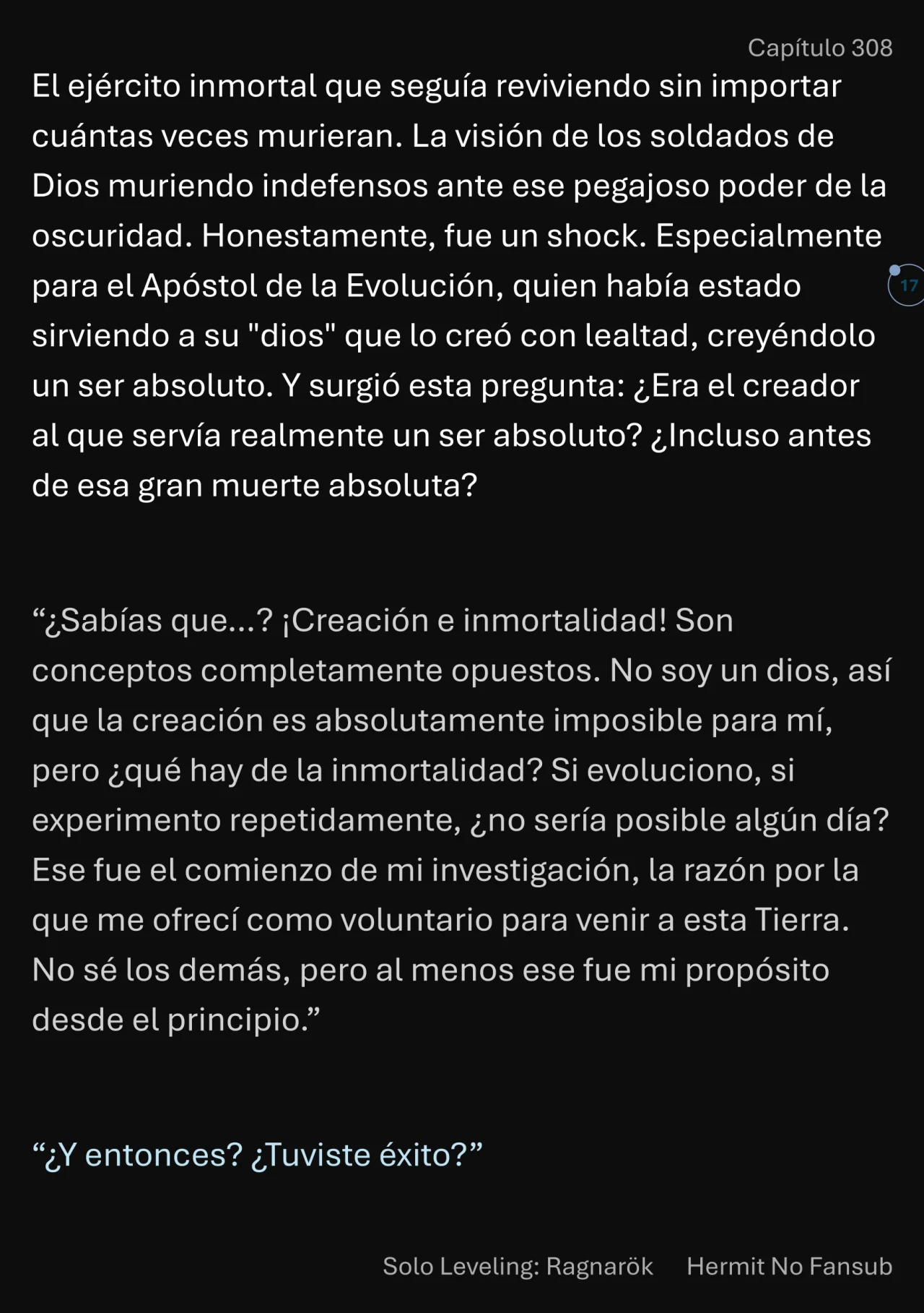 Página 18 del Manga