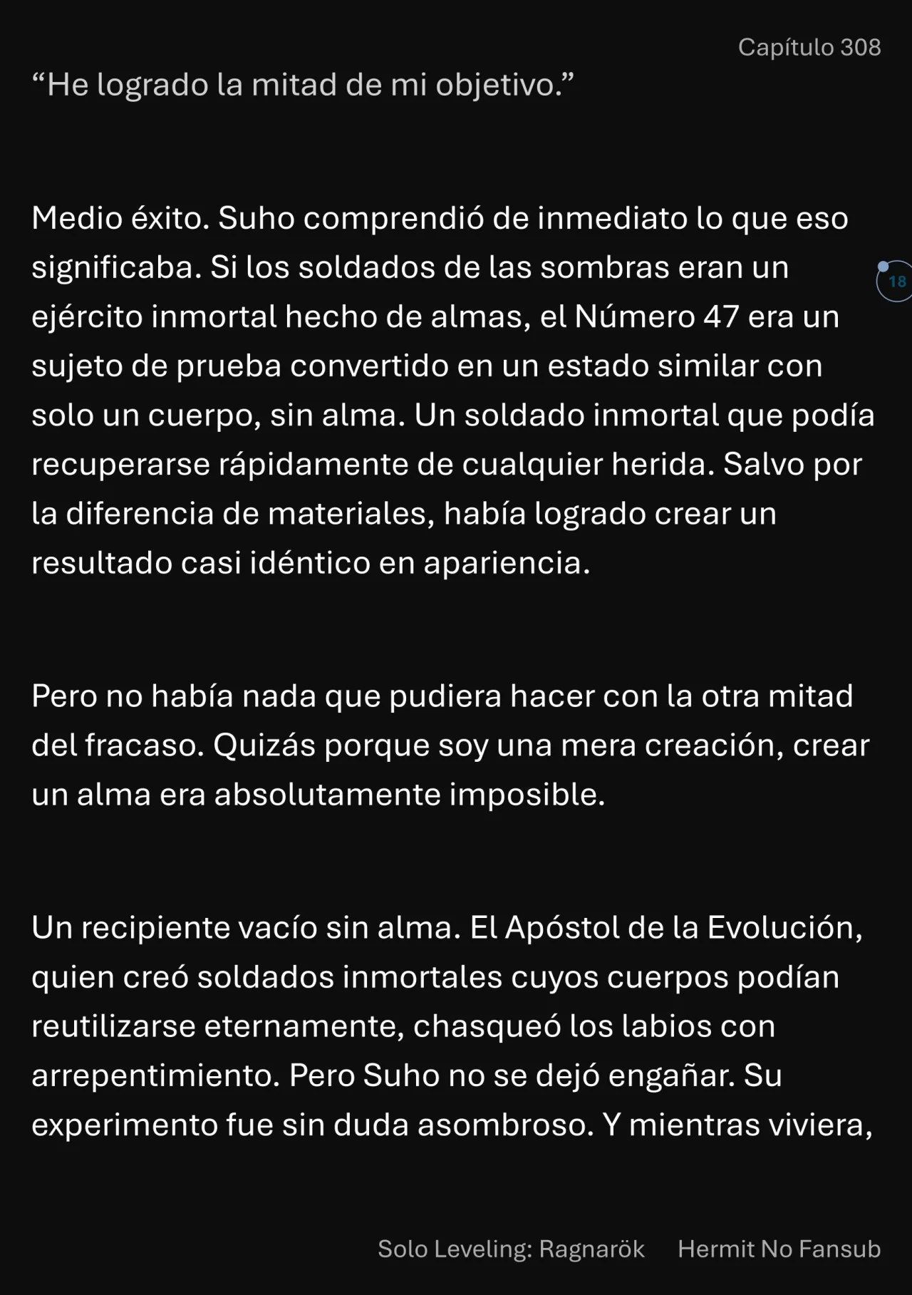 Página 19 del Manga