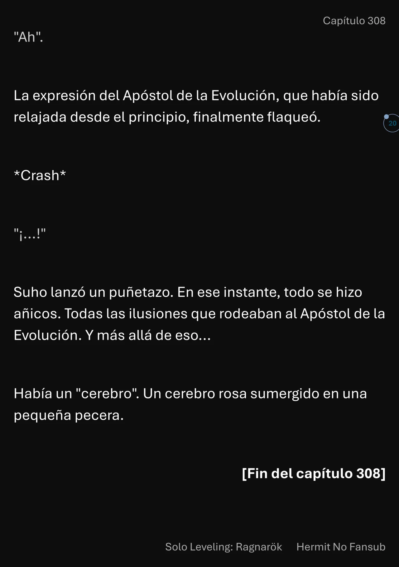 Página 21 del Manga