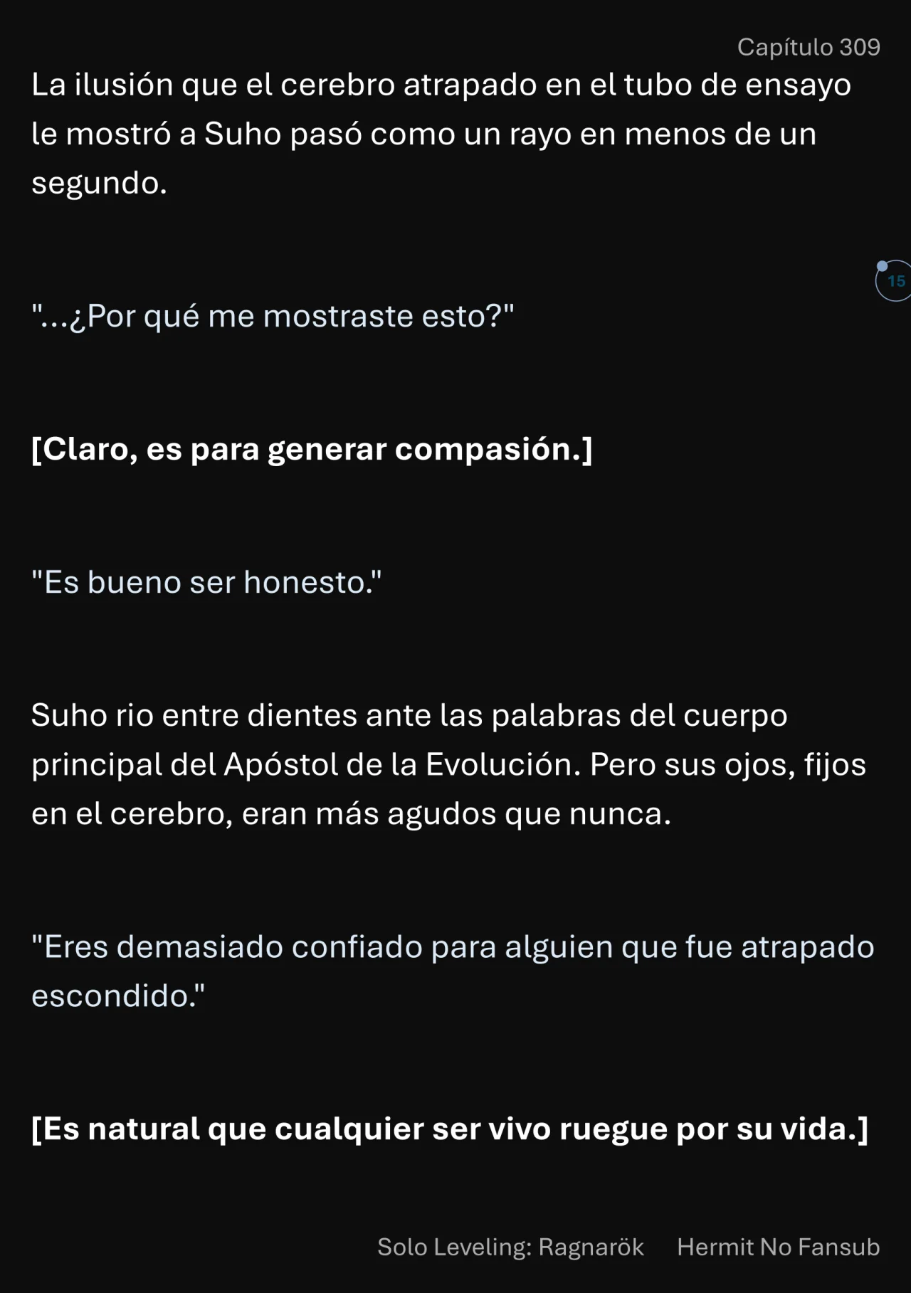 Página 16 del Manga