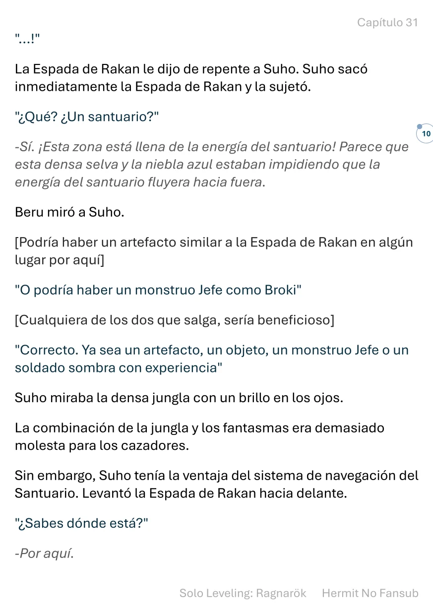 Página 11 del Manga