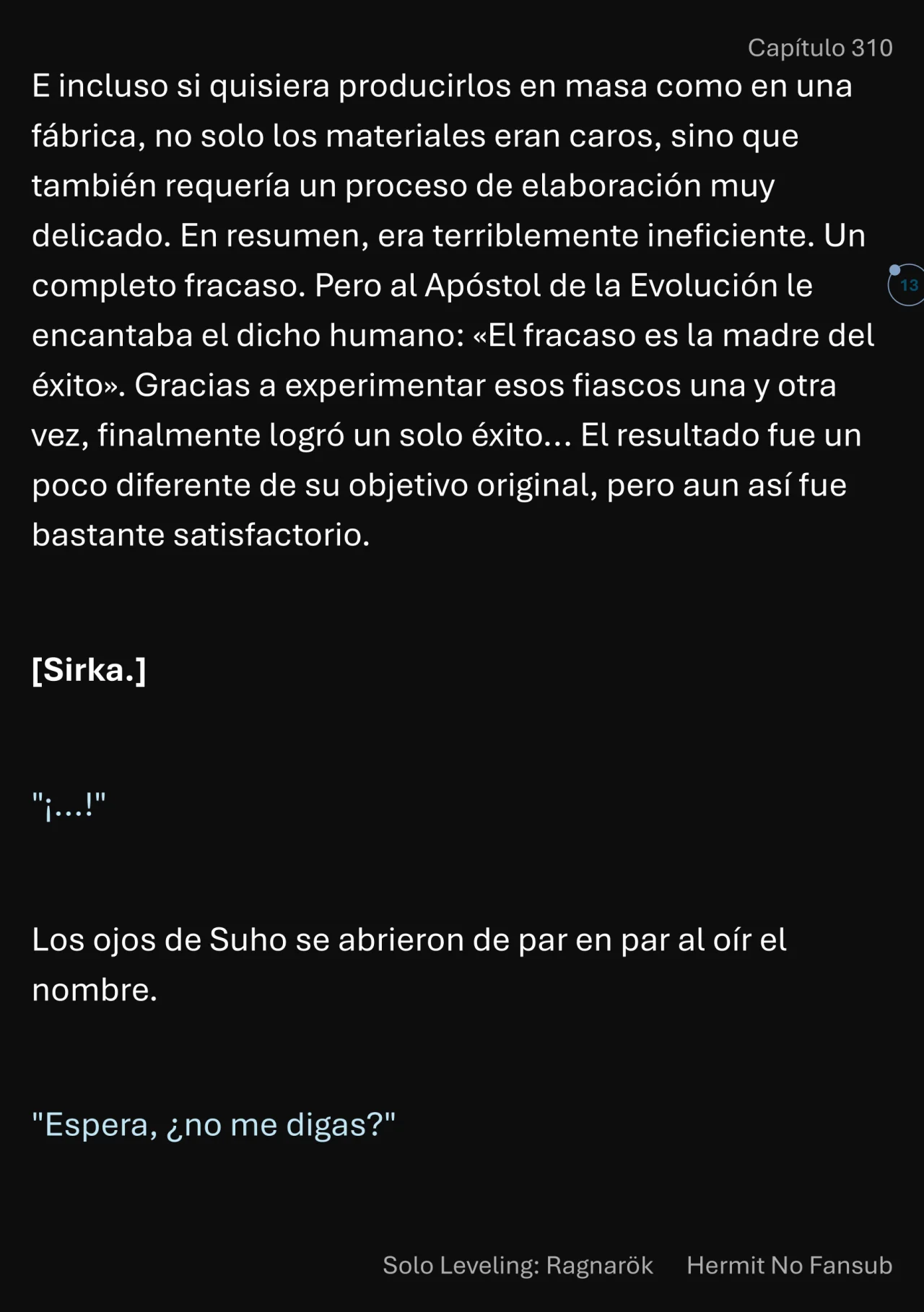 Página 14 del Manga