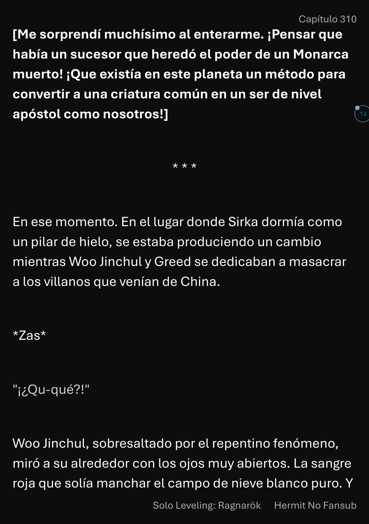 Página 15 del Manga