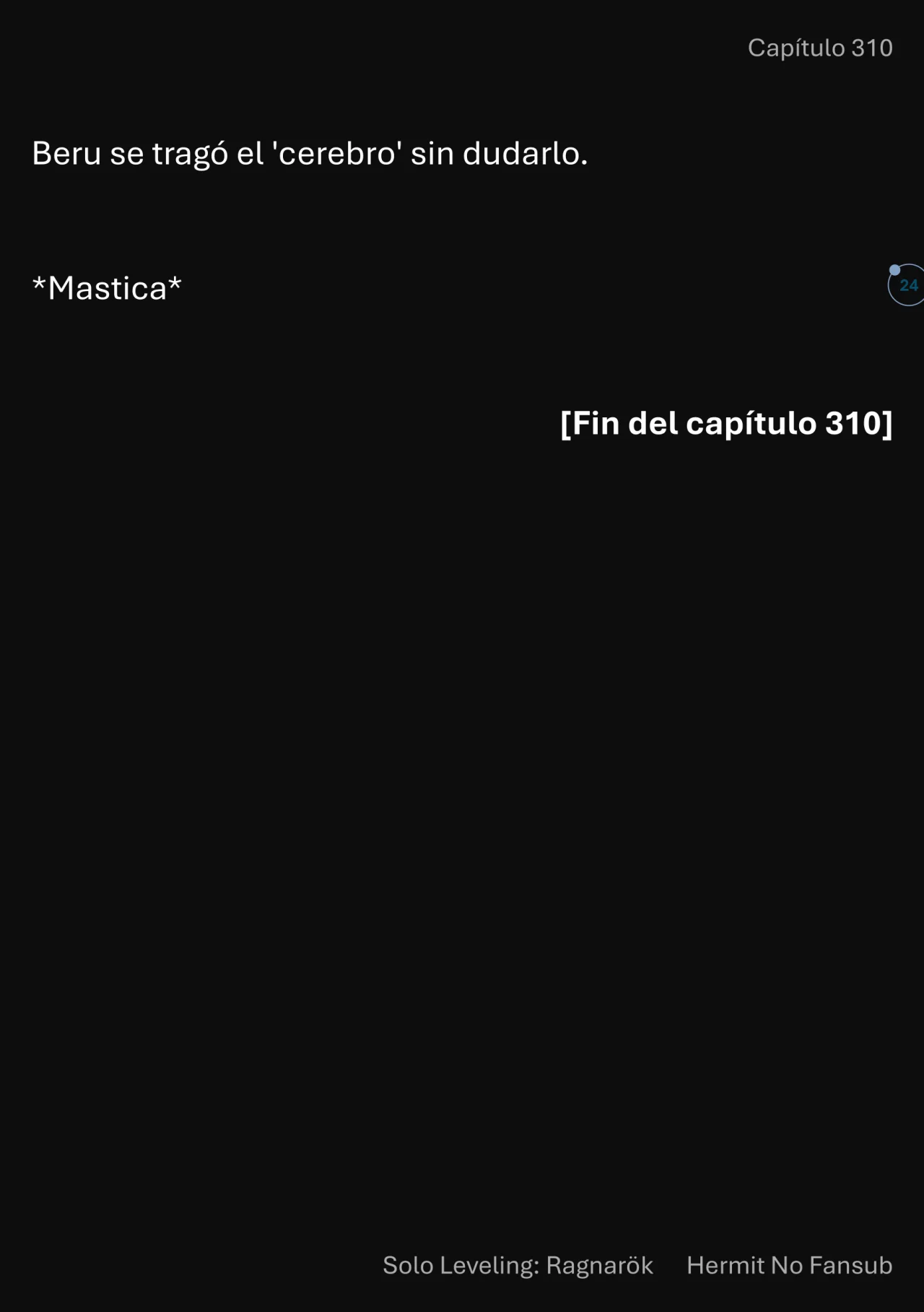 Página 25 del Manga