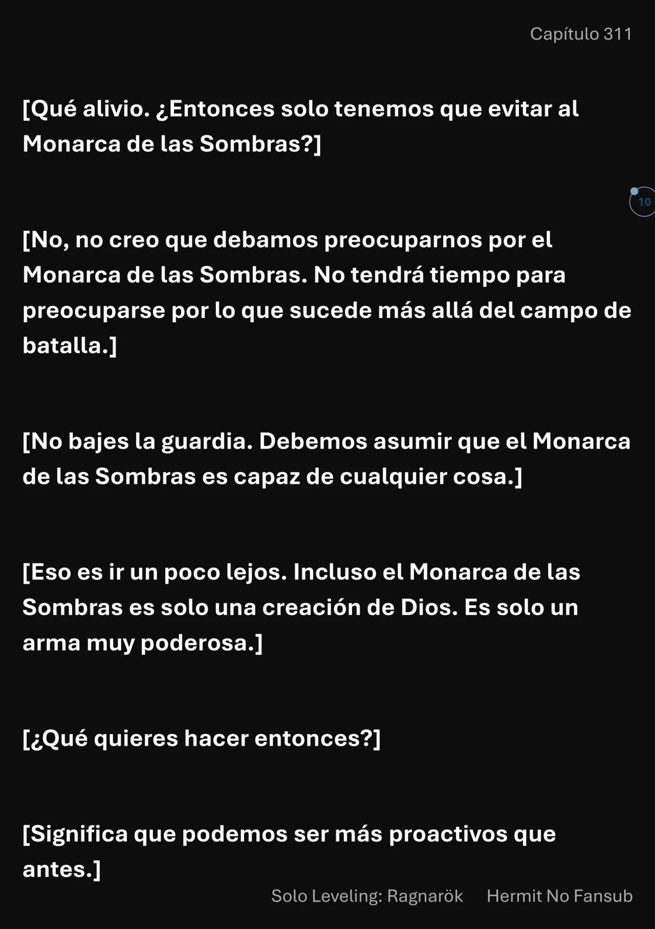 Página 11 del Manga