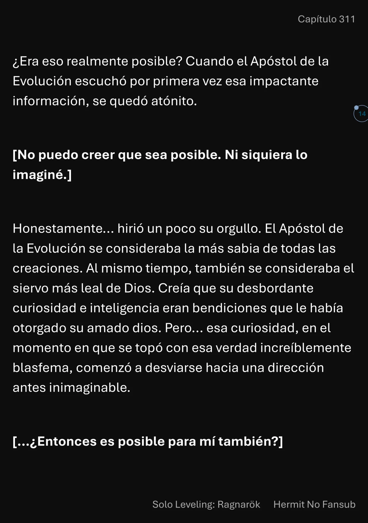 Página 15 del Manga