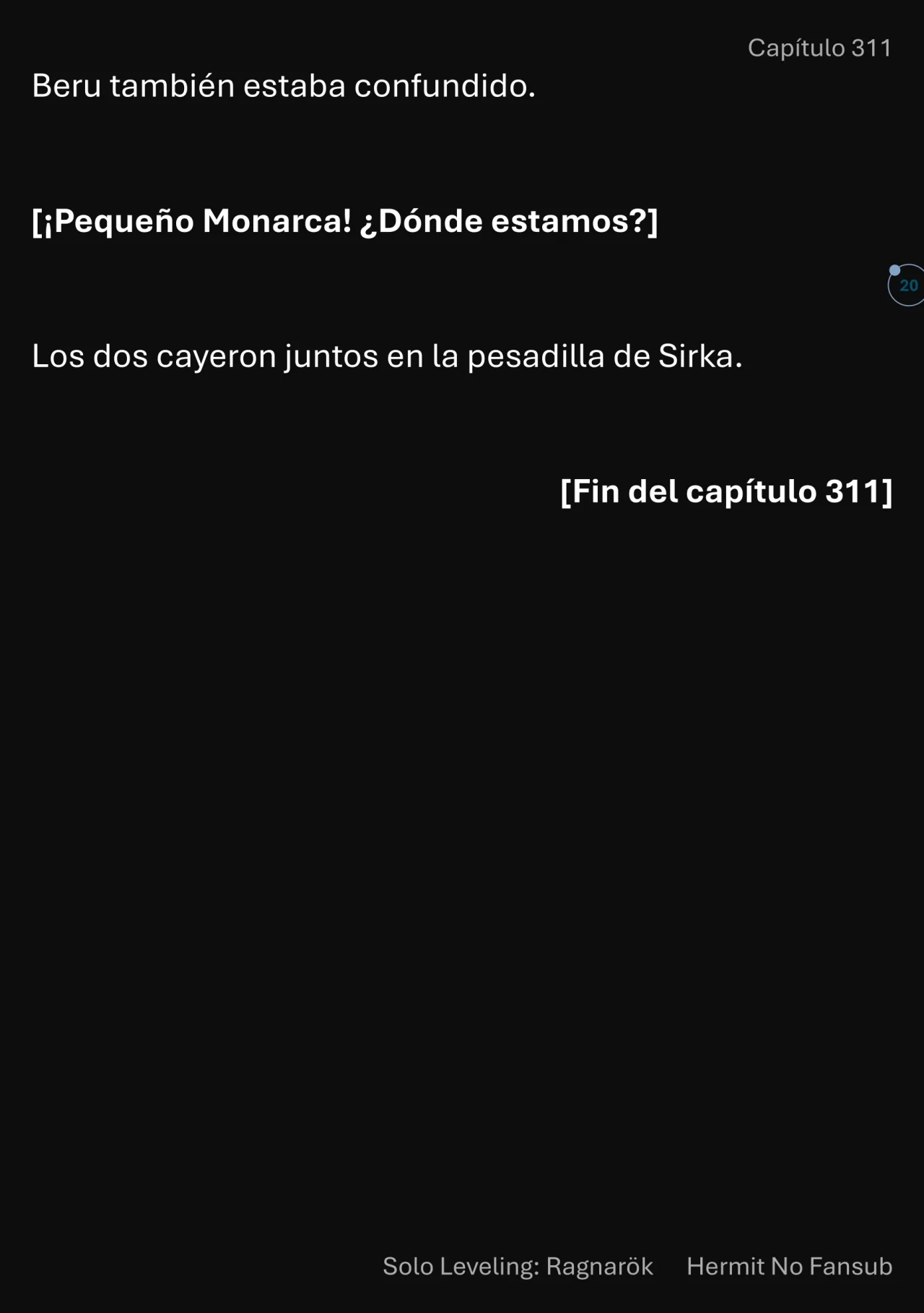 Página 21 del Manga