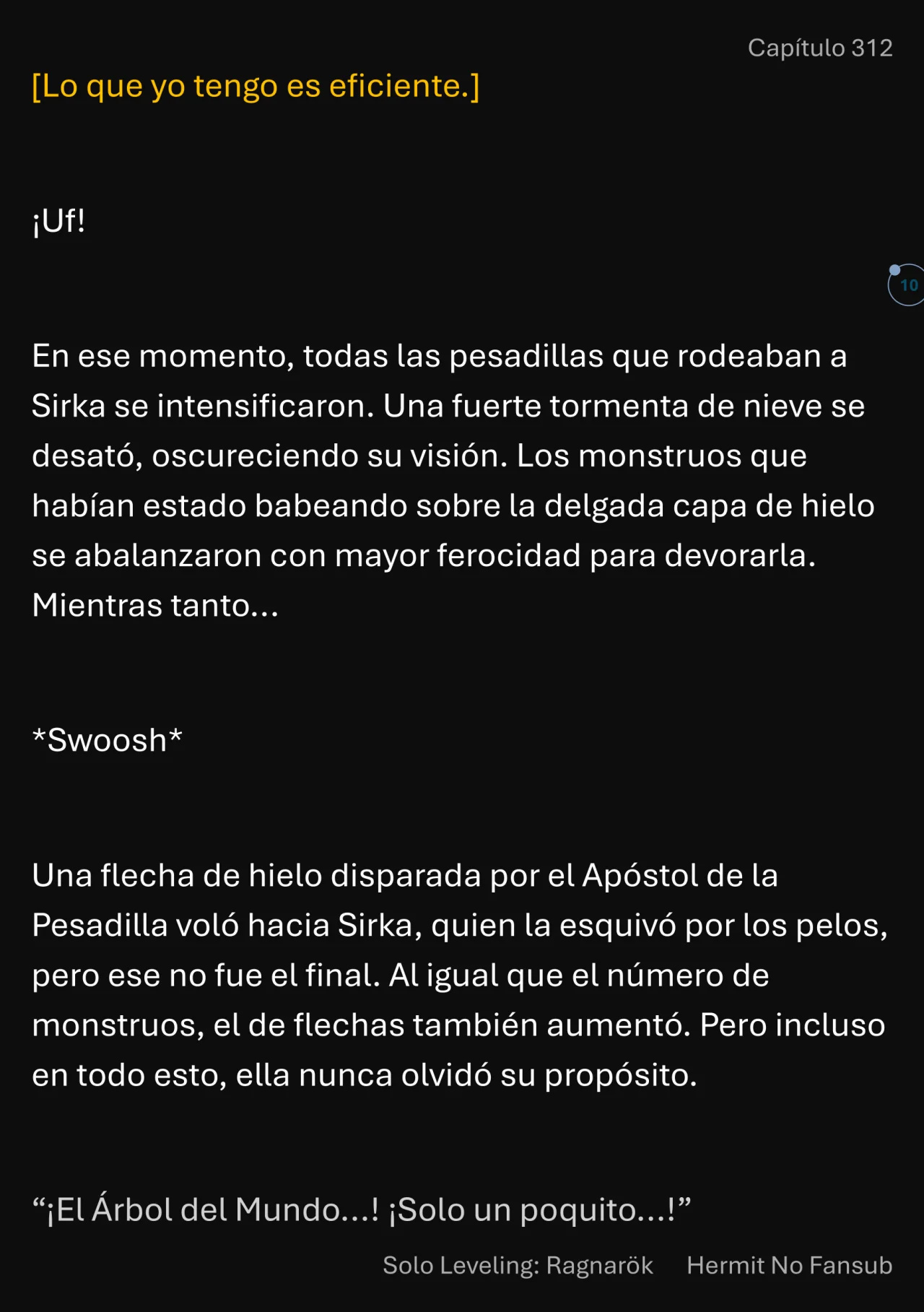 Página 11 del Manga