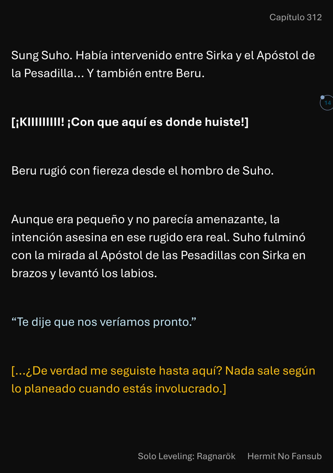 Página 15 del Manga