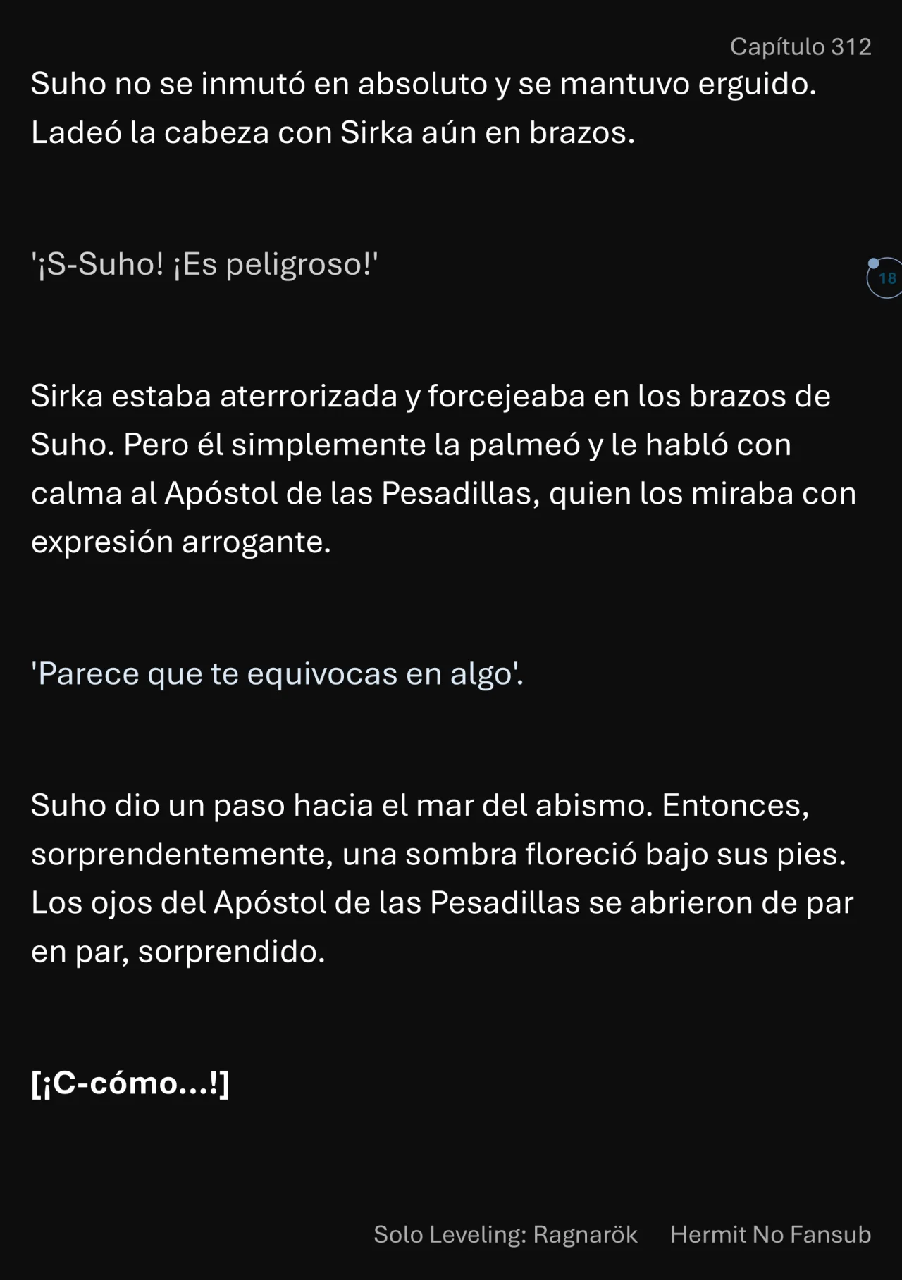 Página 19 del Manga