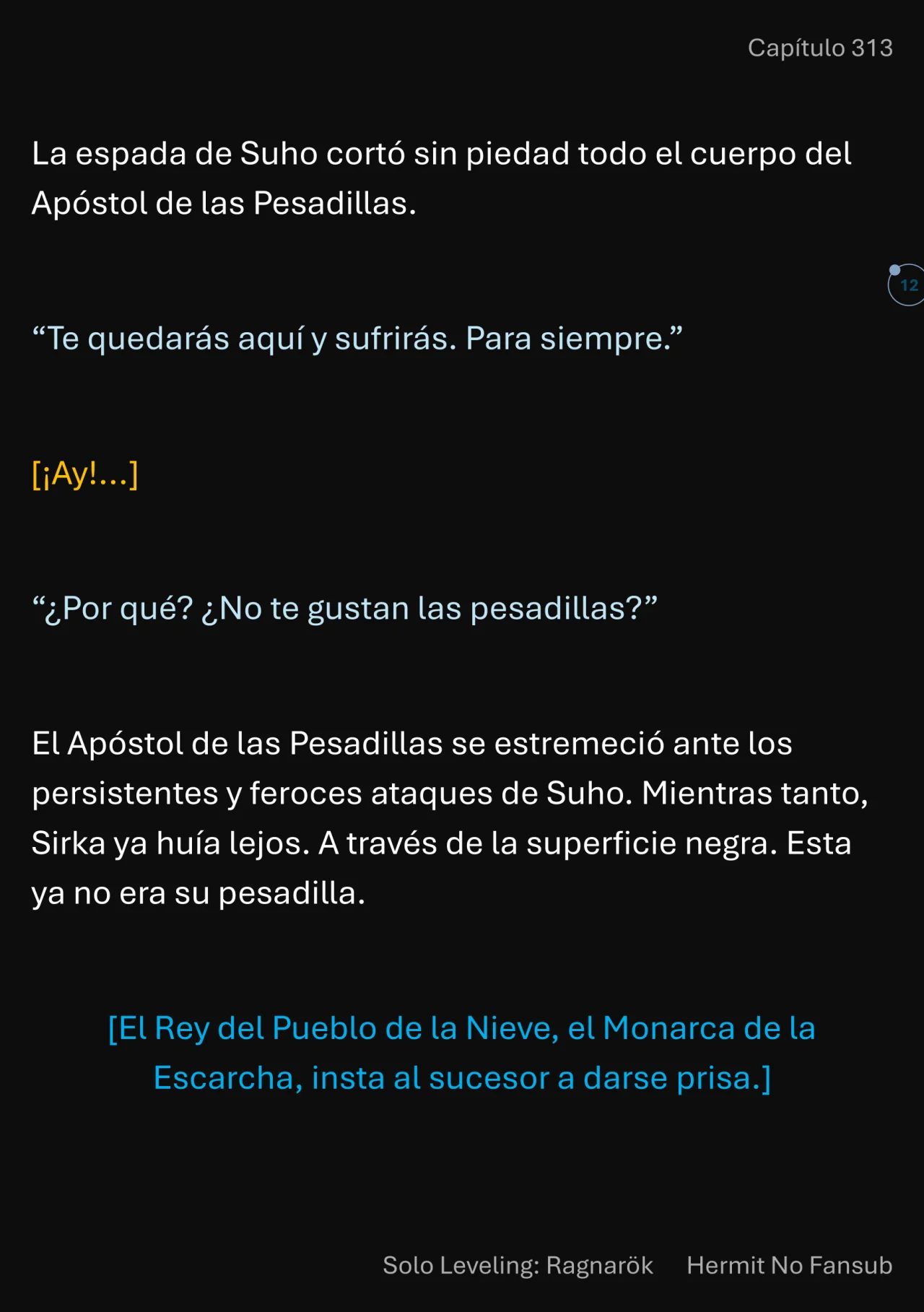 Página 13 del Manga