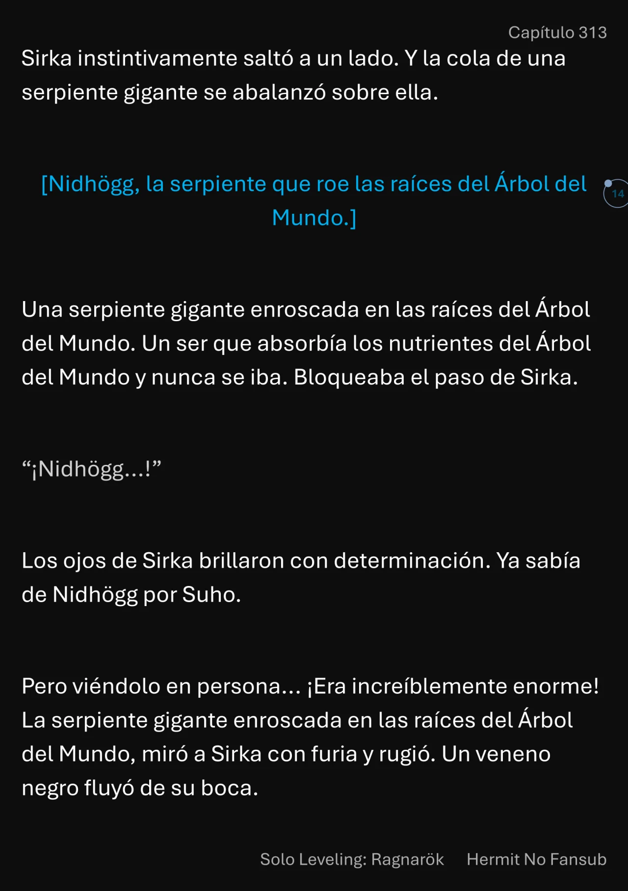 Página 15 del Manga