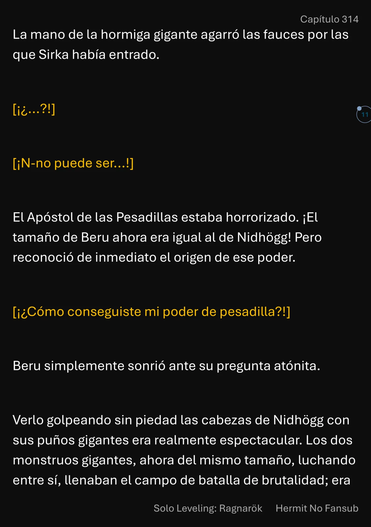 Página 12 del Manga