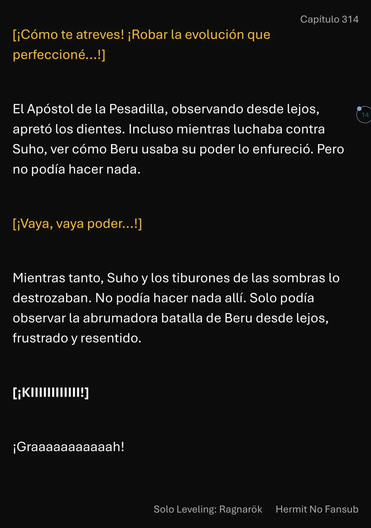 Página 15 del Manga