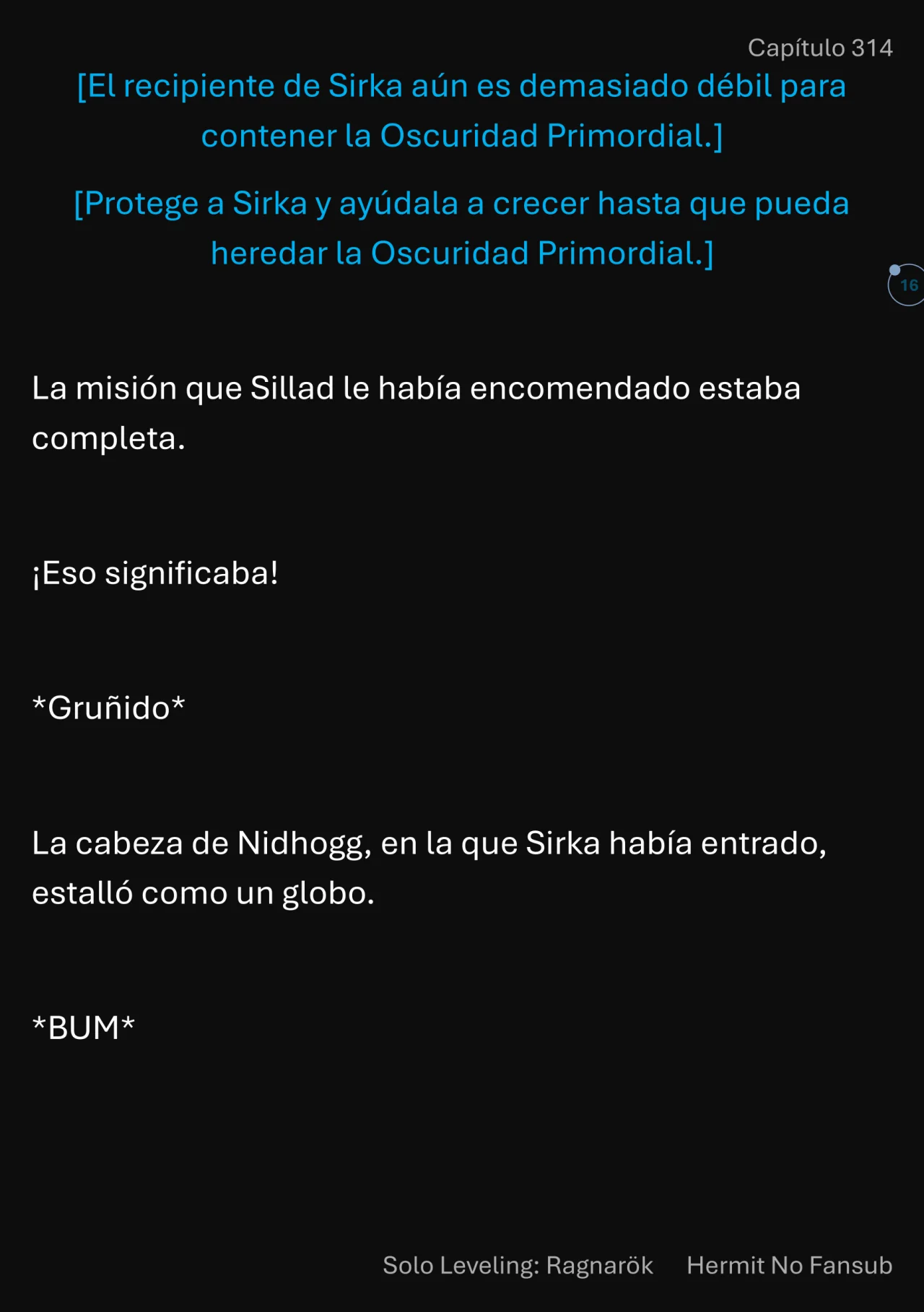 Página 17 del Manga