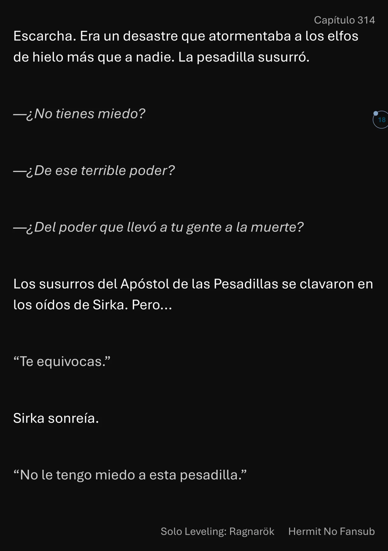 Página 19 del Manga