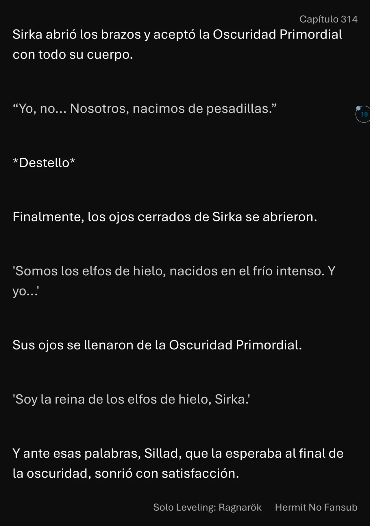 Página 20 del Manga