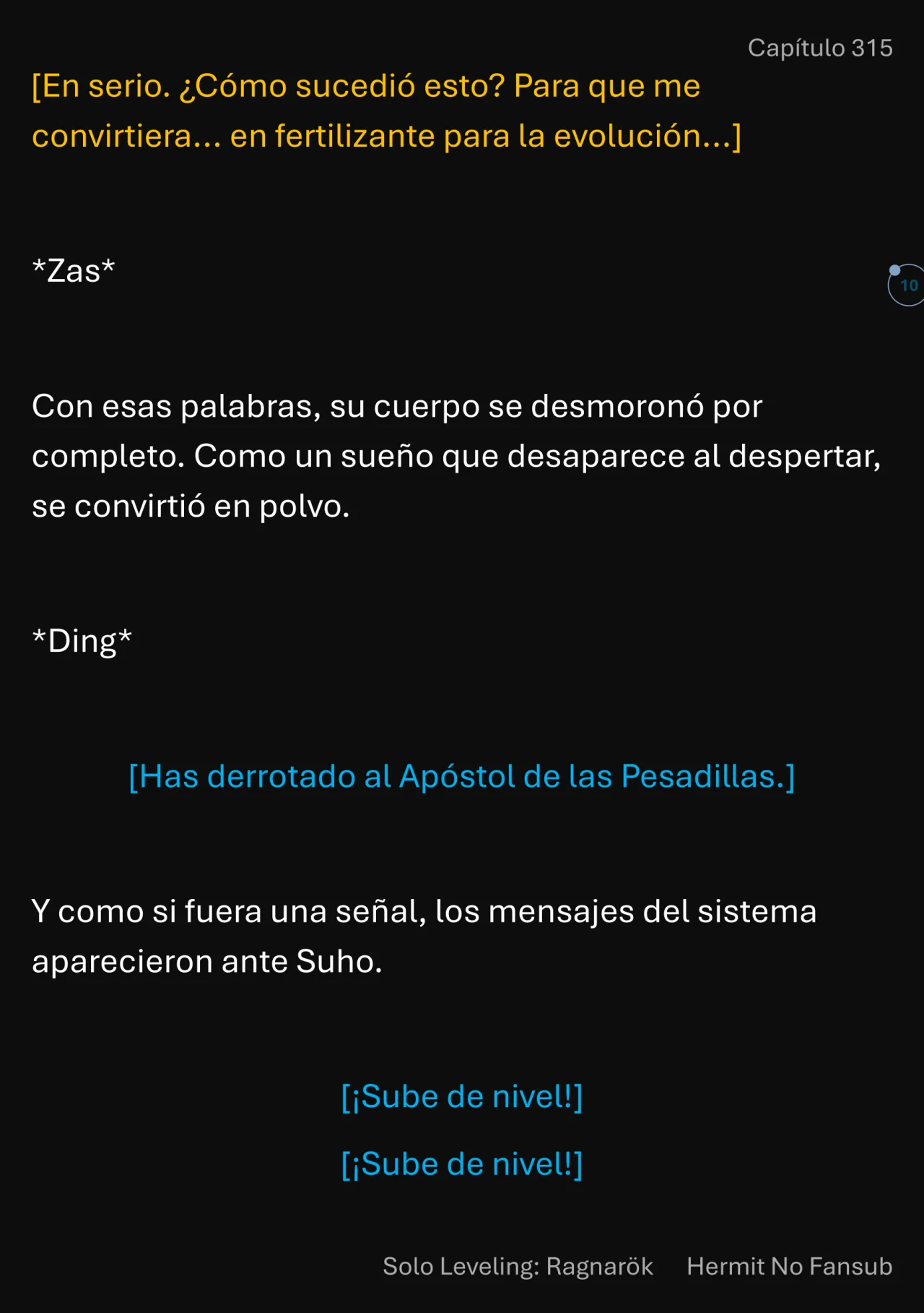 Página 11 del Manga