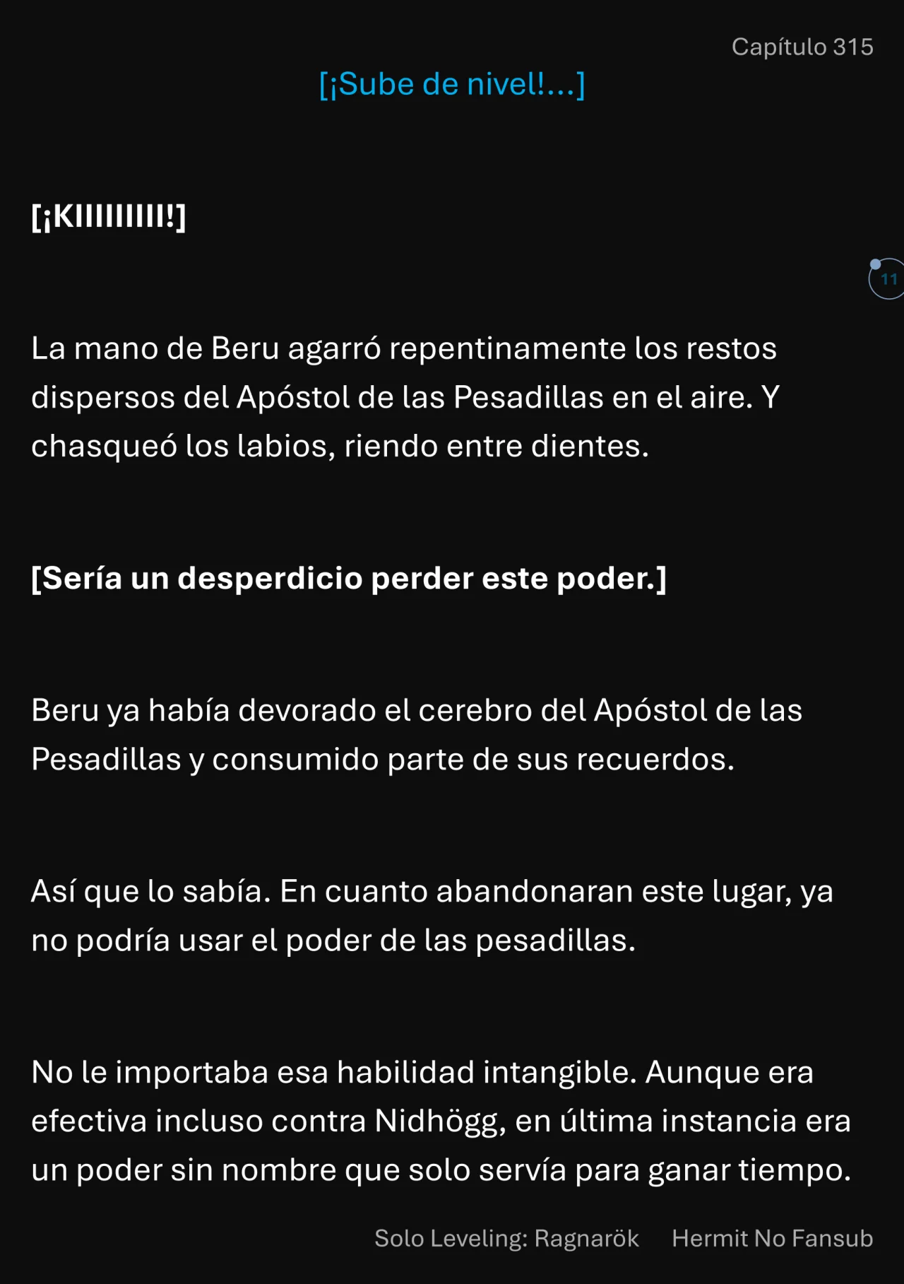 Página 12 del Manga